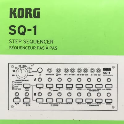 Korg SQ-1 step sequencer