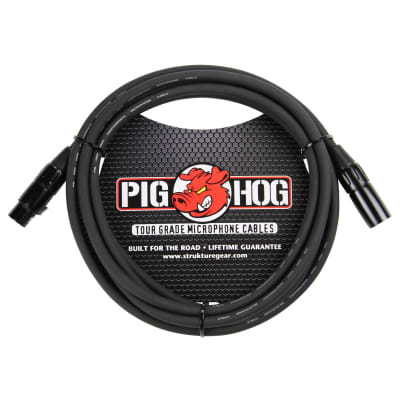 Pig Hog 8mm Tour Grade Microphone Cable, 10ft XLR (PHM10) image 1