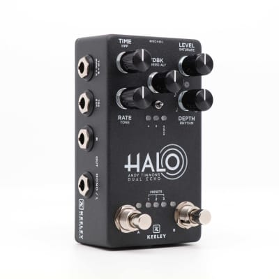 New Keeley HALO Dual Echo Delay Andy Timmons Singature Guitar Effects Pedal image 2