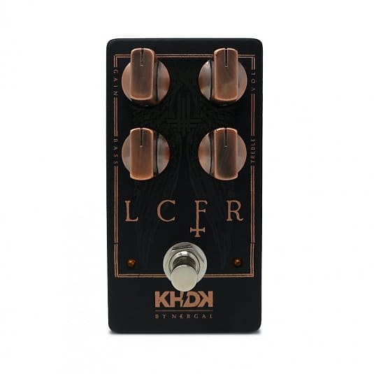 KHDK Electronics LCFR | Nergal of Behemoth signature limited edition overdrive/boost pedal image 1