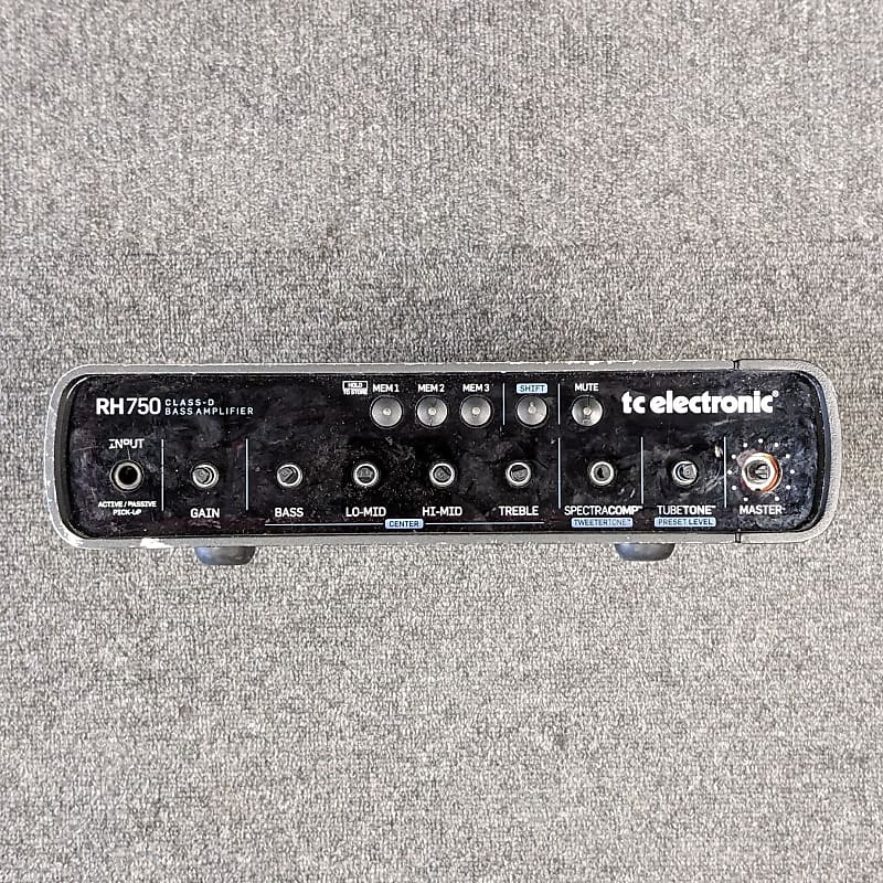 TC Electronic RH750 750w Compact Bass Amp Head | Reverb