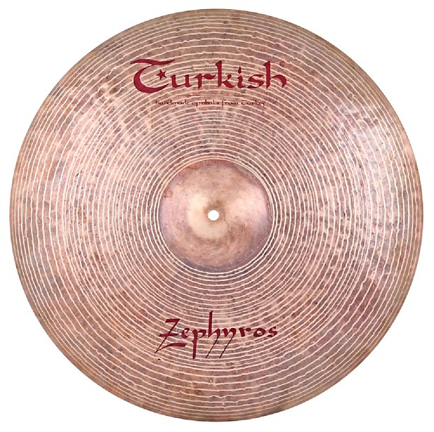 Turkish Cymbals 22" Jazz Series Zephyros Ride Cymbal Z-R22 image 1