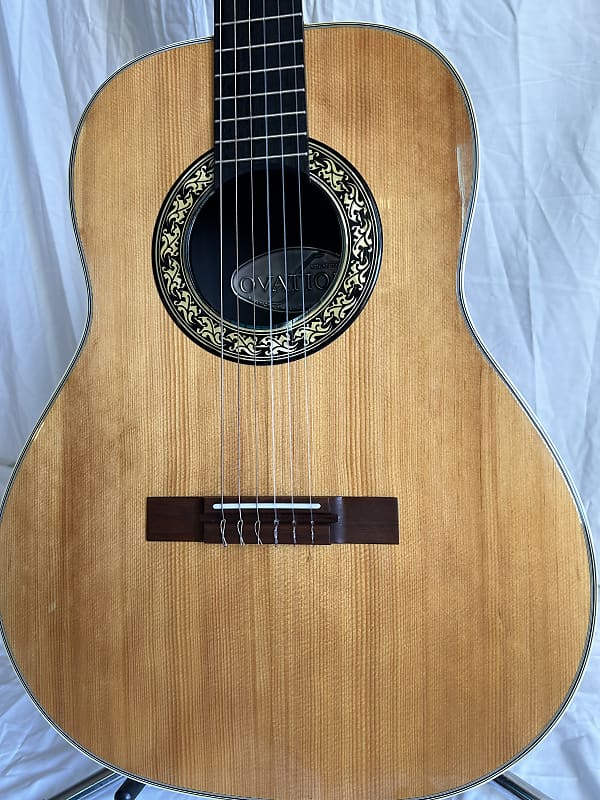 Ovation Vintage 1970's Classical Deluxe Balladeer Natural 1122-4 image 1