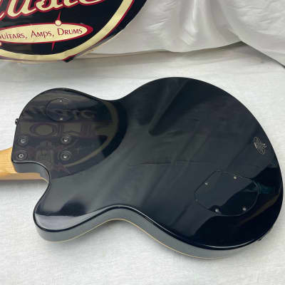 Yamaha AEX520 aex 520 Semi-Hollowbody Guitar - Black image 17