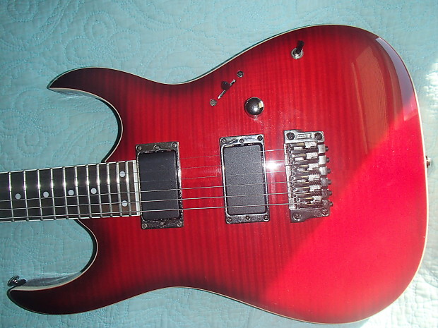 Ibanez RGA Standard Transparent Purple Burst Flat RGA42FM