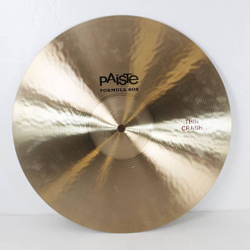 PAISTE FORMULA602 THIN CRASH 16