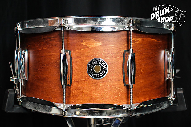 Gretsch Catalina Club 14 x 6.5 Satin Walnut Glaze Snare Drum