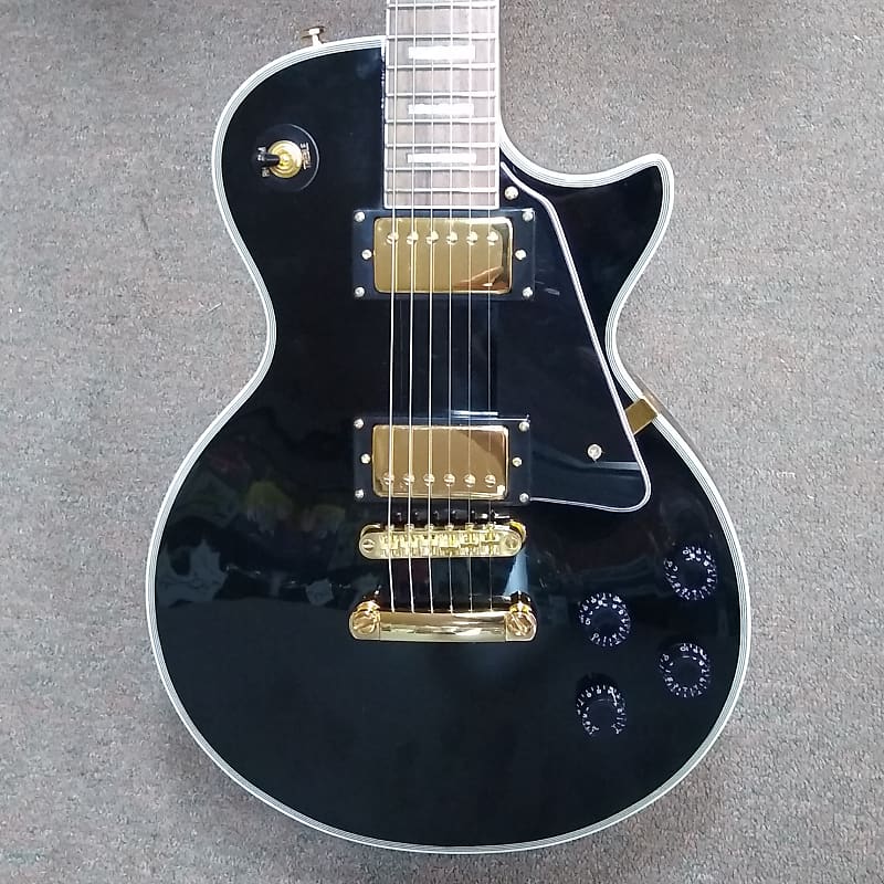 Firefly Elite Black Les Paul style electric guitar Reverb