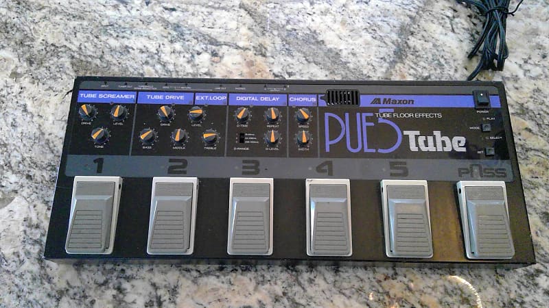 Maxon PUE5 Tube Multi Effects Operation Confirmed From Japan