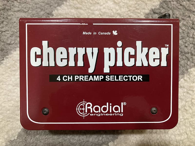 Radial Cherry Picker 4 Channel Preamp Selector | Reverb