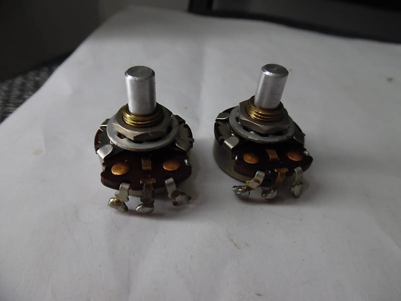 Fender CTS 250K pots 1958 Telecaster P Bass Precision Reverb