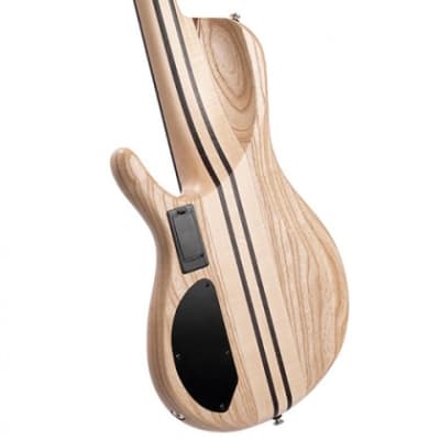 Cort A5BEYONDOPBN Artisan Series Single Cutaway Multi-Scale 5-String Electric Bass Guitar w/Hard Case image 2