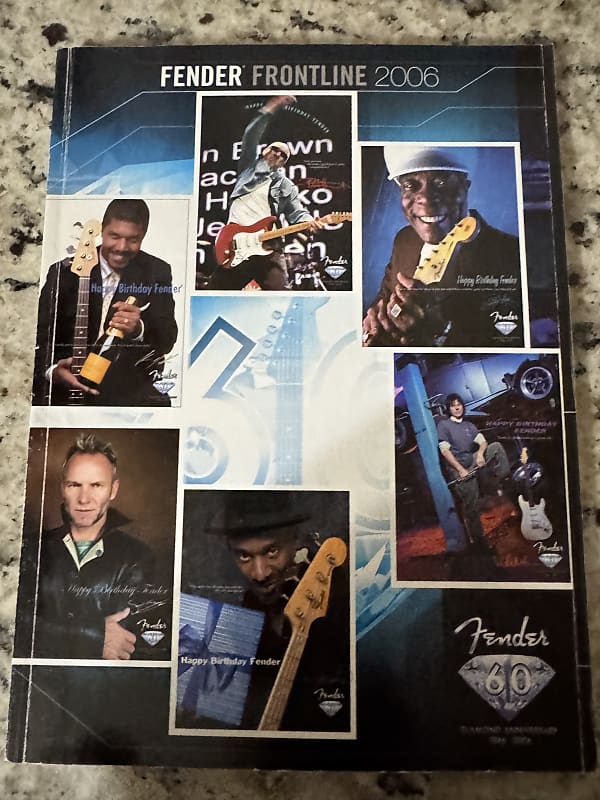 Fender Frontline Catalog 2006 stratocaster telecaster Reverb
