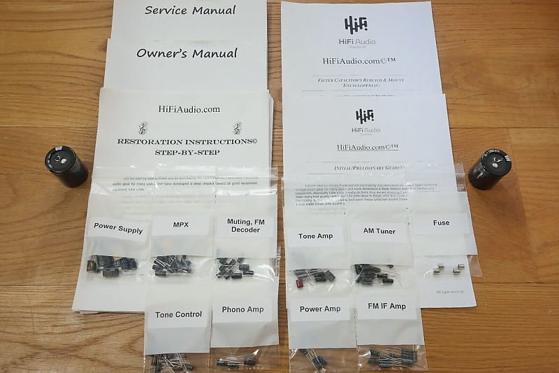 Marantz 2270 restoration kit filter capacitor repair rebuild fix  			