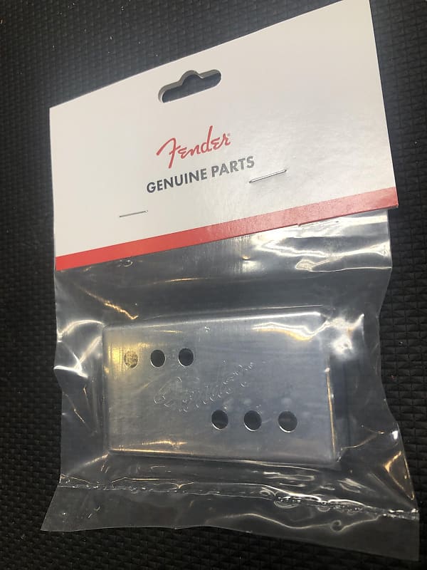 Fender Wide Range Humbucker chrome pickup cover | Reverb