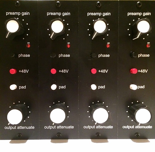 AVD Audio MP36 500 series APIclone preamp 2017 Black Reverb