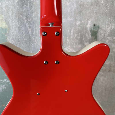Mint Danelectro '59 NOS+ Electric Guitar - Red image 9