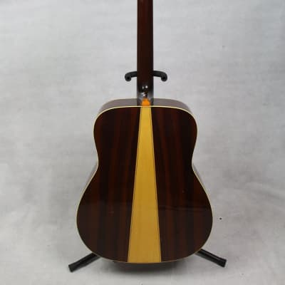 Used Yamaha FG-180-1 Black Label Jumbo Dreadnought Acoustic Guitar w/ Case image 5