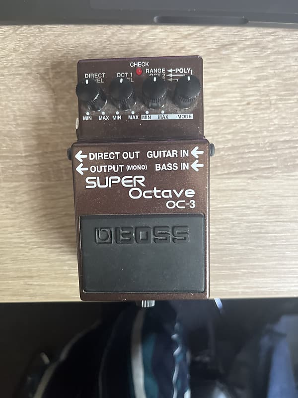 Boss OC-3 Super Octave (Dark Gray Label) 2003 - Present - Brown image 1