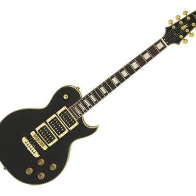 Aria Pro II PE-350PF PE Series Electric Guitar - Tribute Aged Black image 1