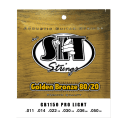 S.I.T. GB1150 Pro Light 80/20 Golden Bronze Guitar String SIT