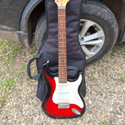 Mahar Strat Style 2000's - Red and Black for sale