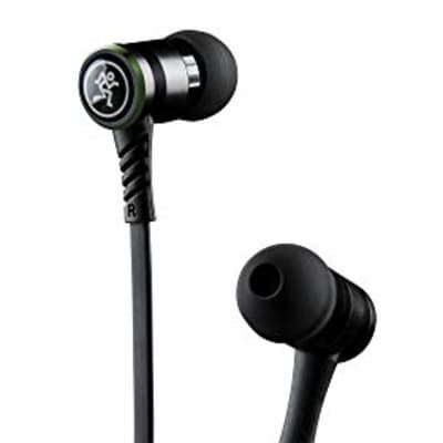Mackie CR Series, Professional Fit Earphones High Performance with Mic and Control (CR-BUDS) ,Black image 1