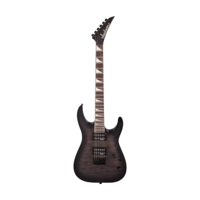 Jackson JS Series Dinky Arch Top JS32Q DKA HT Electric Guitar, Amaranth FB, Transparent Black Burst for sale