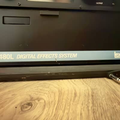Lexicon 480L Digital Effects System with LARC Remote 1980s - Black / White Remote image 3