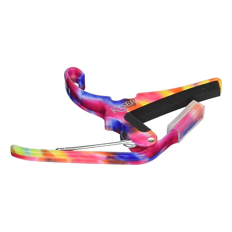 Kyser 6‑String Quick‑Change Capo, Tie Dye image 1