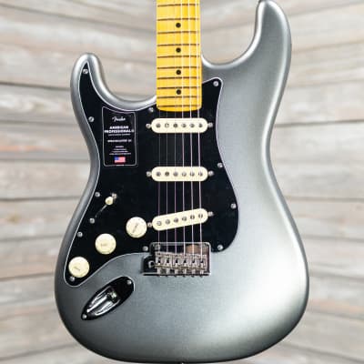 Fender American Professional II Stratocaster Left Handed - Mercury (IT)
