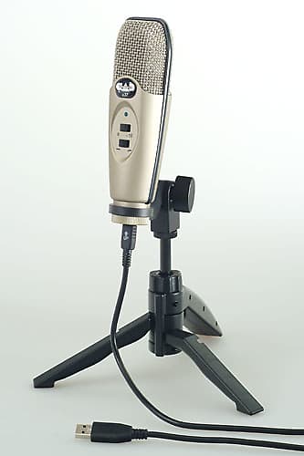 CAD U37 USB Studio Condenser Recording Microphone w/ -10dB Pad Switch image 1
