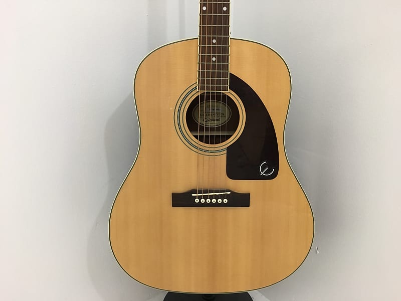 Used Epiphone AJ-200 SNA DREAD Acoustic Guitar Natural