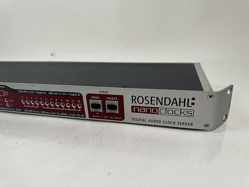 Digital Master Audio Clock Wordclock -Rosendahl NanoClocks