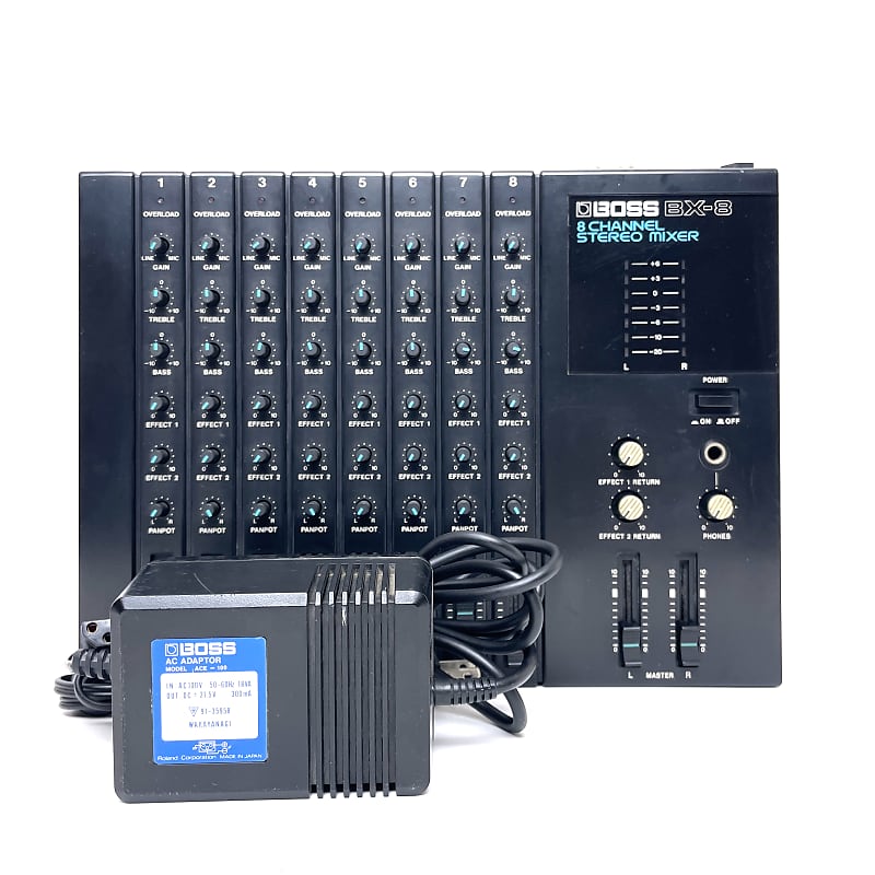 Boss BX-8 8-Channel Stereo Mixer | Reverb UK