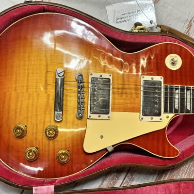 Gibson Custom Shop '59 Les Paul Standard Reissue 2023 Aged Sunrise Teaburst New Unplayed Auth Dlr 8lb10oz #104 image 3