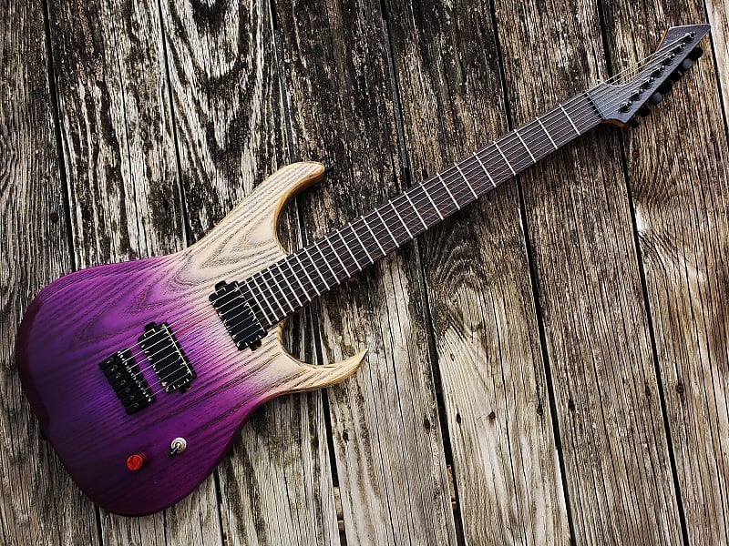 GOC Valkyrie 2 E-class 7 string 2018 Violetburst