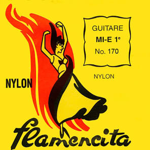 Savarez 170NT Flamencita Silver-Plated/Nylon Flamenco Strings - Normal