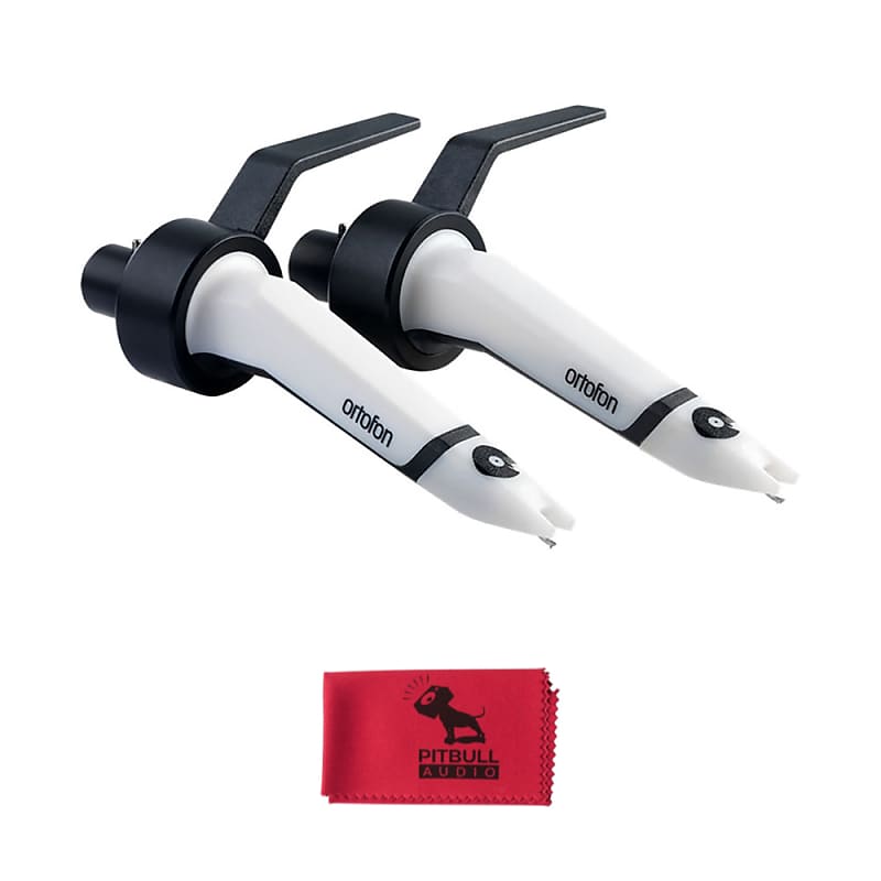 Ortofon Concorde MKII Scratch DJ Cartridges White Spherical Reverb