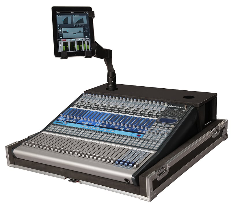 Gator Cases G-TOURPRE242-DH-ARM Doghouse version of the Presonus 242 case with G-ARM installed image 1