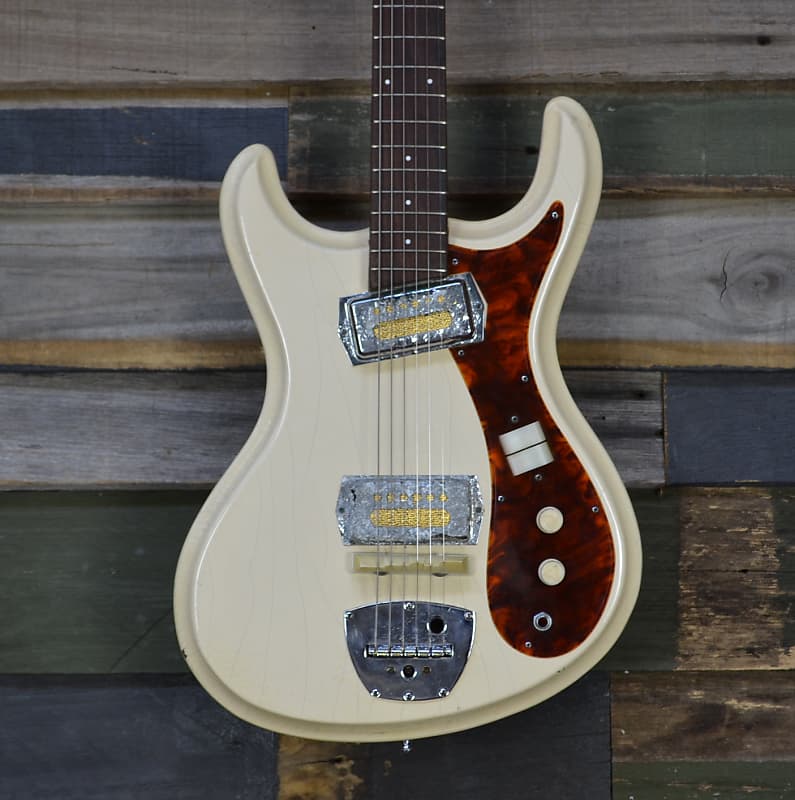 guyatone LG-50T ビザールギター Guyatone LG-50T 1960's White | Reverb