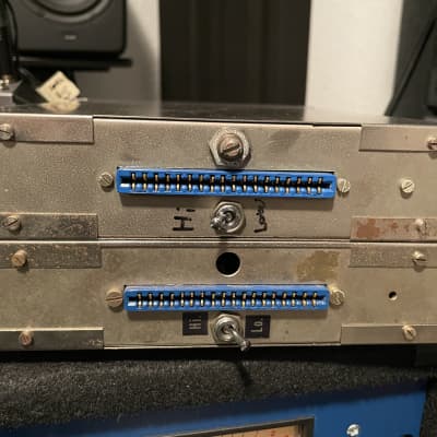Neve 1066 Mic / Line Input Module with 3-Band EQ Stereo Pair 1970s - RAF Blue Grey image 5