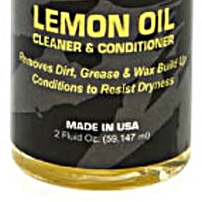 D'Andrea DAL2 Lemon Oil Cleaner and Conditioner Insturment Fretboard Lemon Oil - 2 Oz. for sale