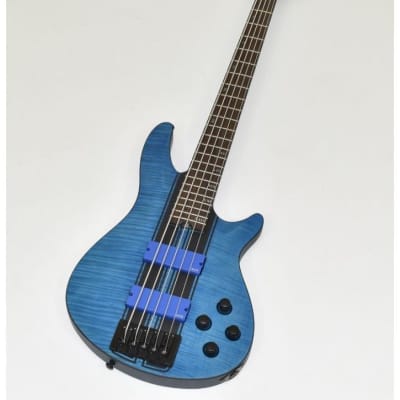 Schecter C-5 GT Bass Satin Trans Blue B-Stock 0276 for sale