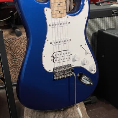 Fender Standard HSS Stratocaster with Maple Fretboard 2003 - Blue Agave image 6