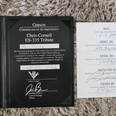Gibson Chris Cornell Signature ES-335 | Reverb