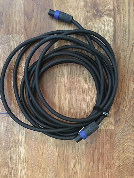 Speakon 25' 4-pole Speakon Cables with Neutrik connectors