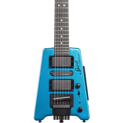 Steinberger Spirit GT Pro Deluxe Electric Guitar (with Bag), Frost Blue for sale