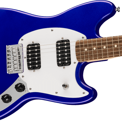 Fender Squier Bullet Mustang HH - Imperial Blue w/ Gig Bag | Reverb