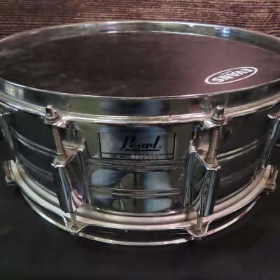 Pearl 6" x 14" Steel Snare Drum (Edison, NJ) image 3